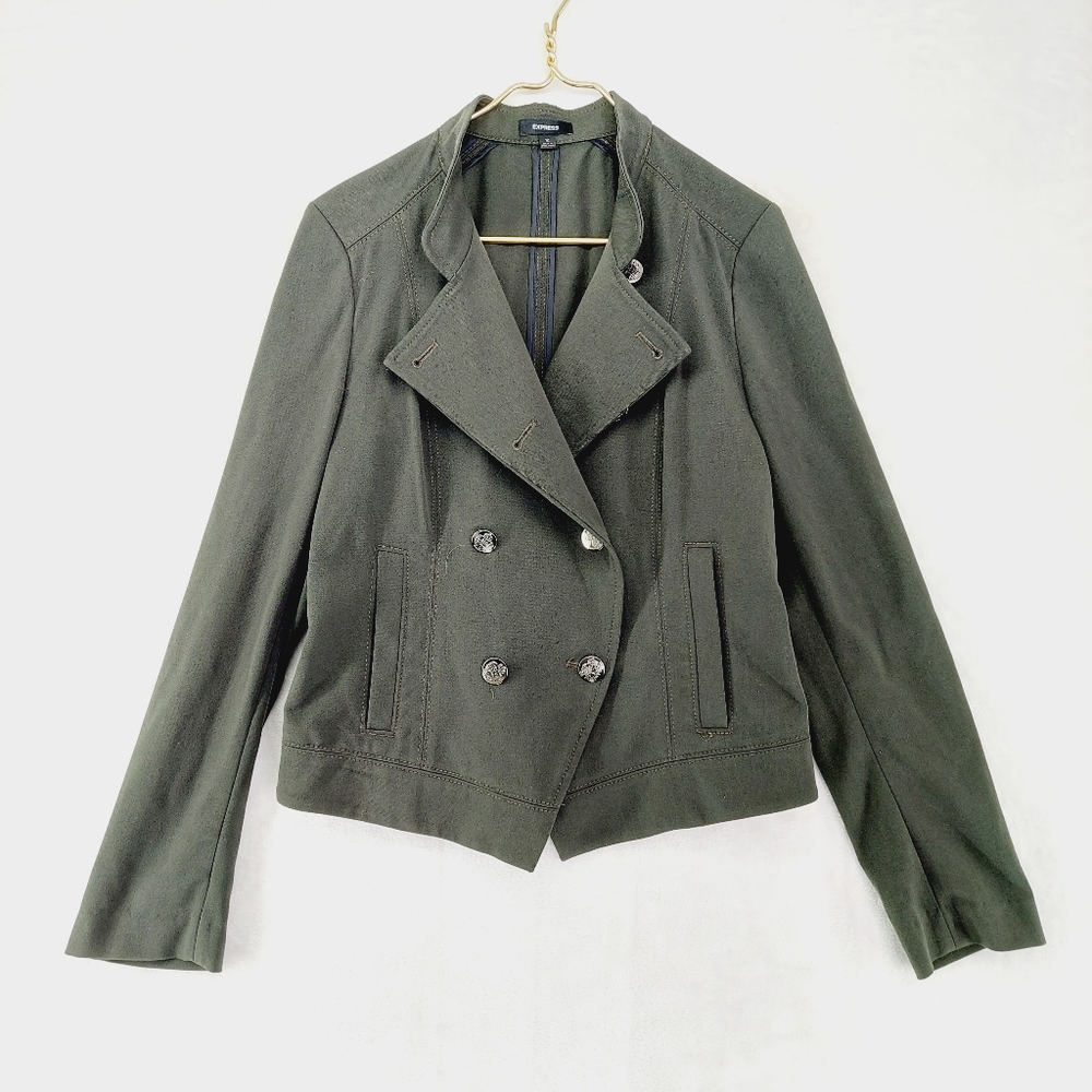 Express Dark Green Blazer